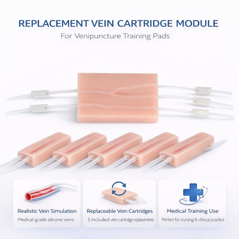 IV Injection & Venipuncture Training Pad Phlebotomy Practice Model for Medical & Nursing Training - Surgical TrainingIVP-002