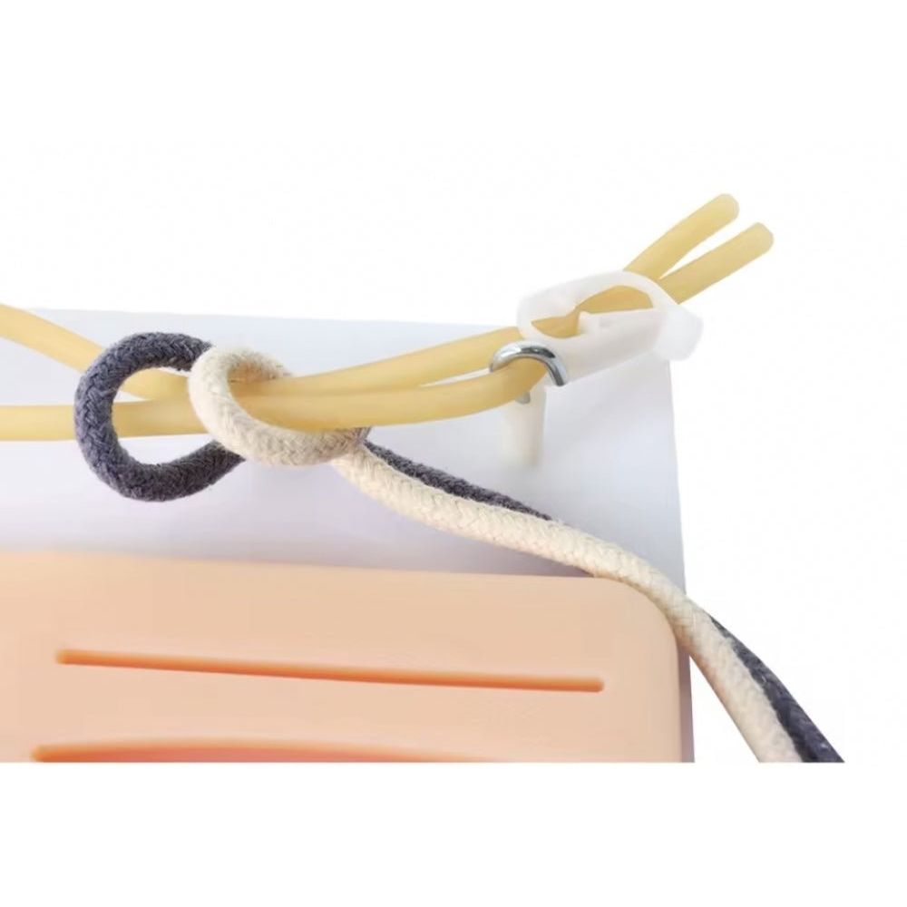 Medical Practice Pad & Surgical Knot - Tying Training Kit – Suturing Practice Simulator - Suture Training KitSKT-0011