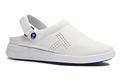 Toffeln UltraLite Clog (with vents) – White