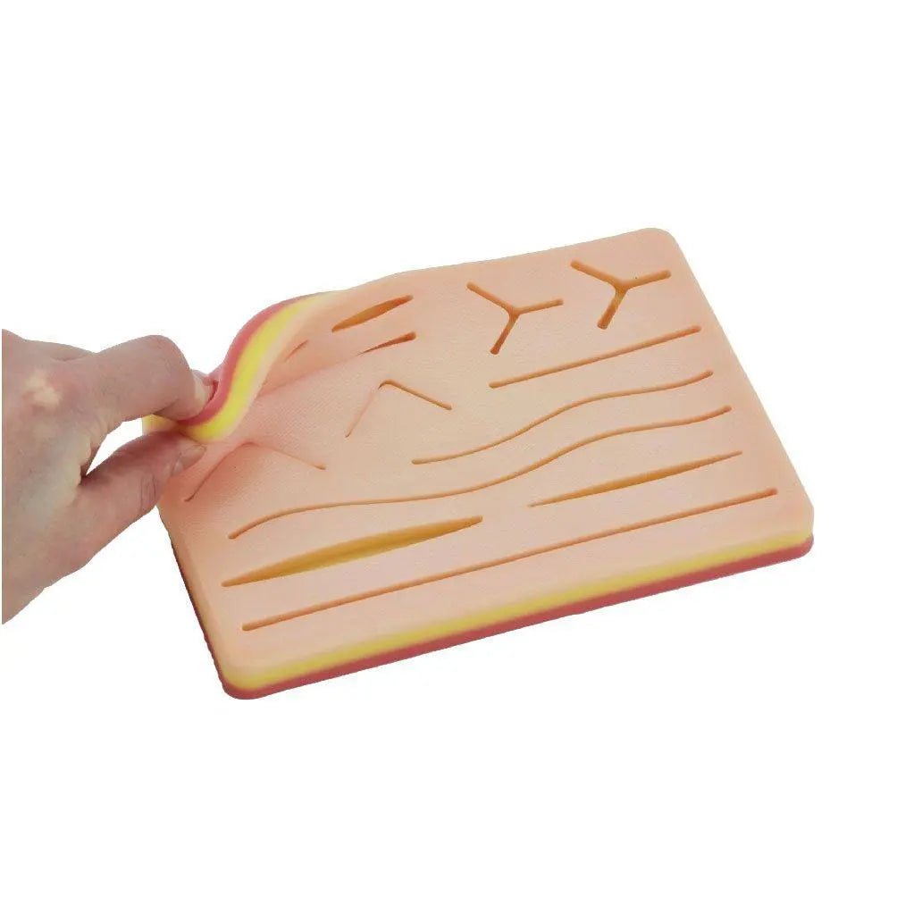 3 Layer Silicone Suture Training Pad | Advanced Suturing Practice Model - Suture Training PadSTP